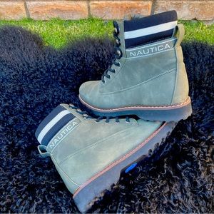 Nautica Lace Up Boots for Women - Poshmark
